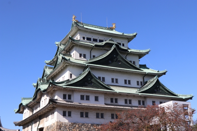 日本の名城　外観を復元された名城の8城です
